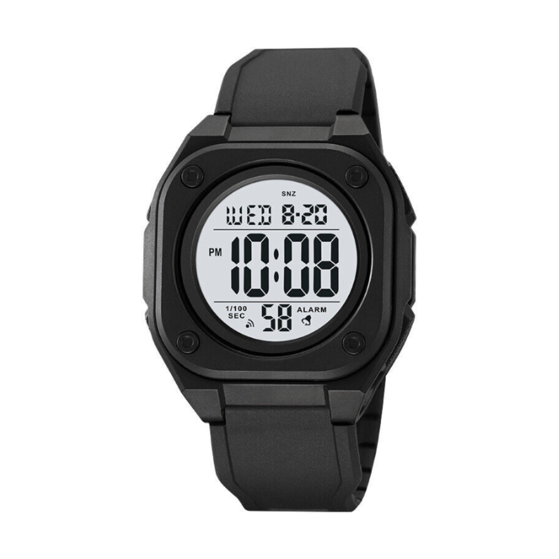 Ceas digital de mână - Skmei - 2160 - negru/alb