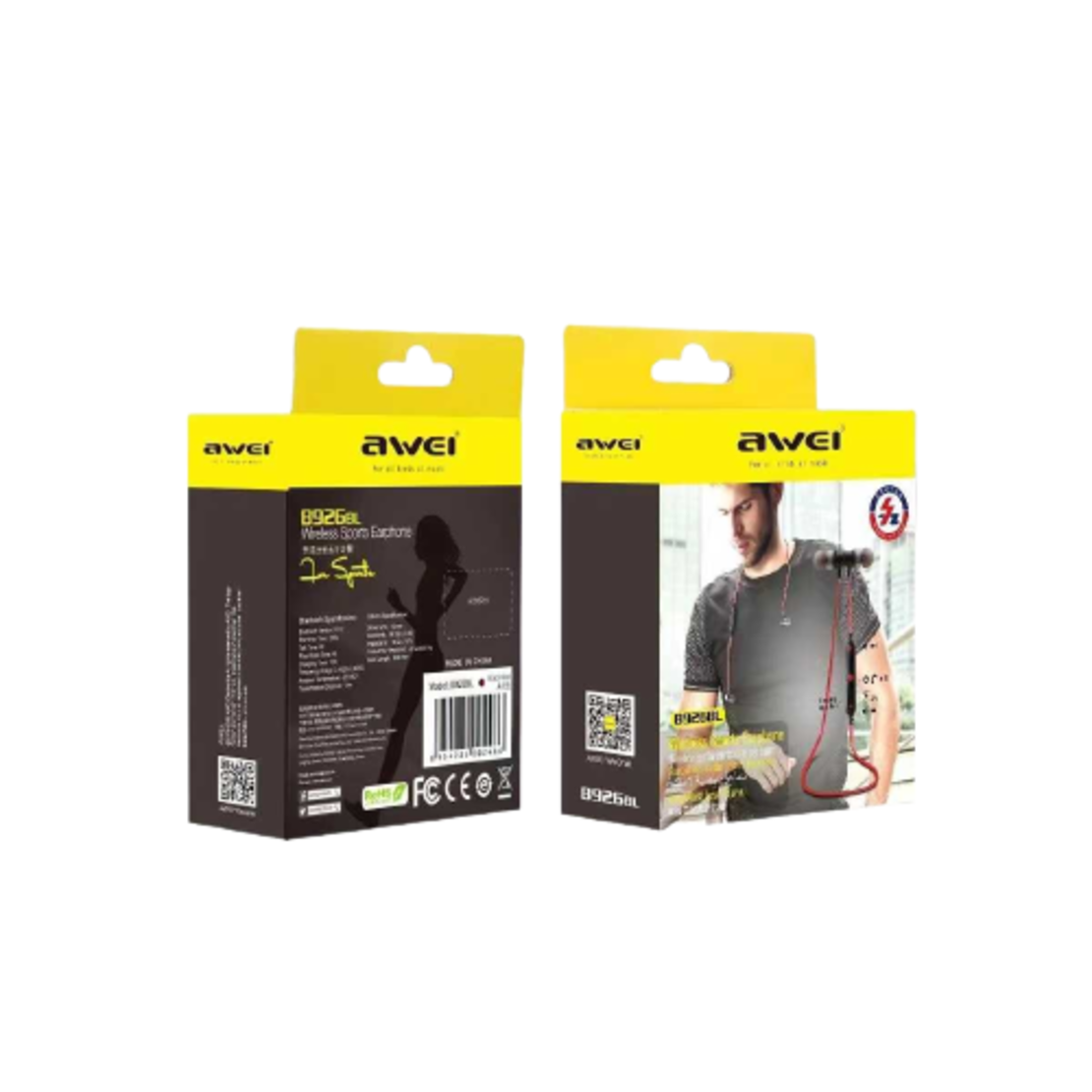 Căști fără fir pentru gât - B926BL - AWEI - 888971