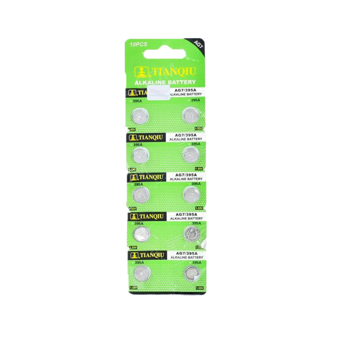 Baterii AG7/LR927H/395A - 1,5V - 10 buc. - 681071