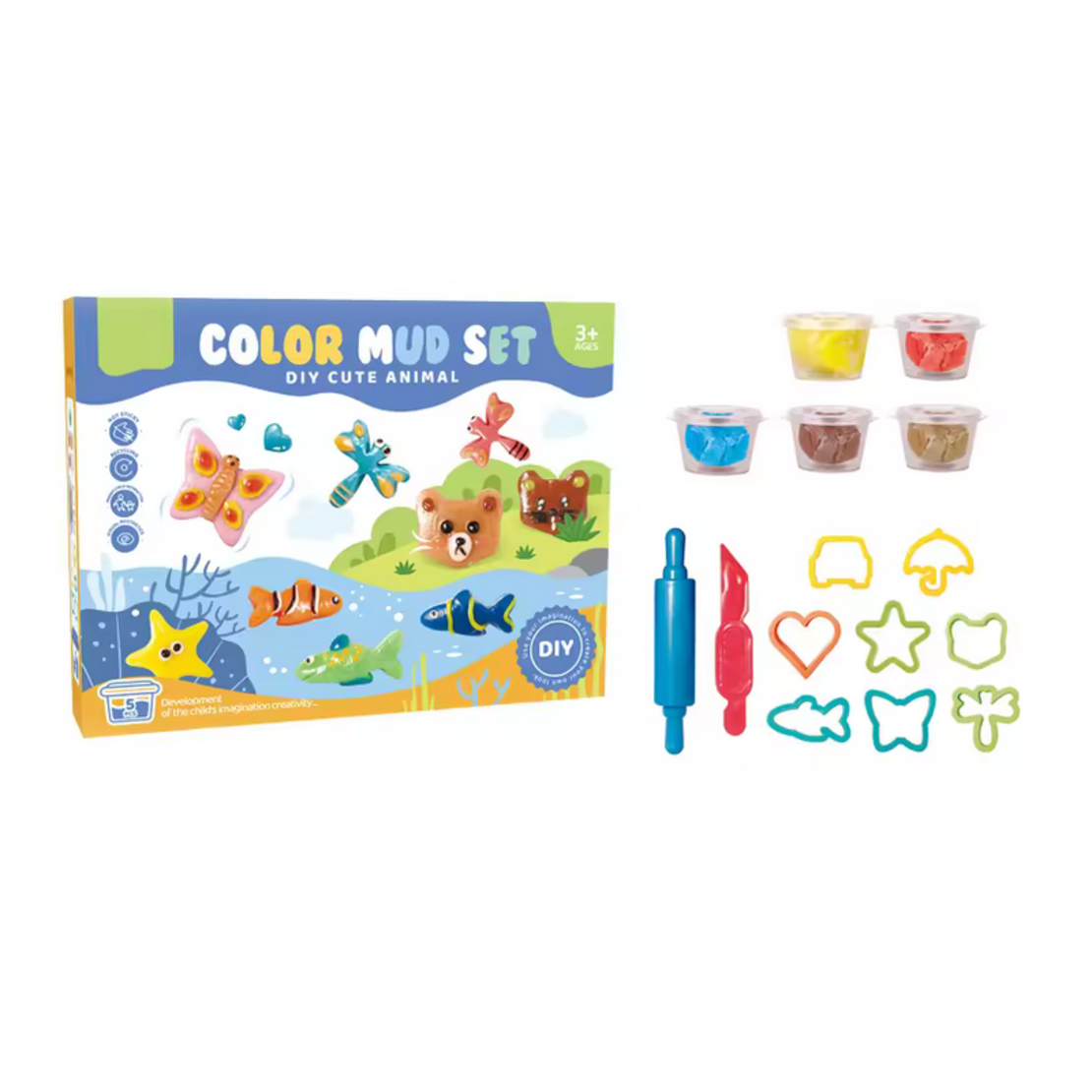 Set cu plastilina si matrite - 5838-139A - 310409