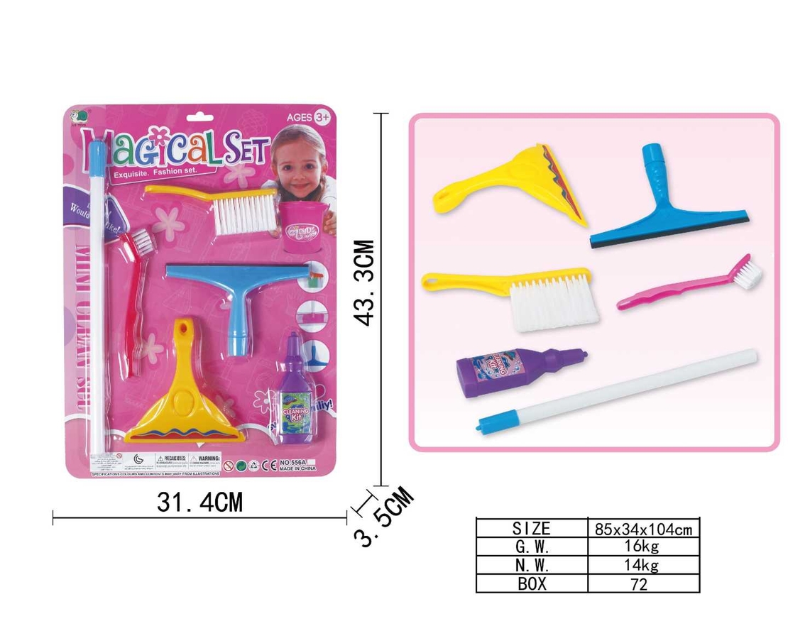 Set de joaca pentru copii pentru curatat geamuri - 556A6 - 222120