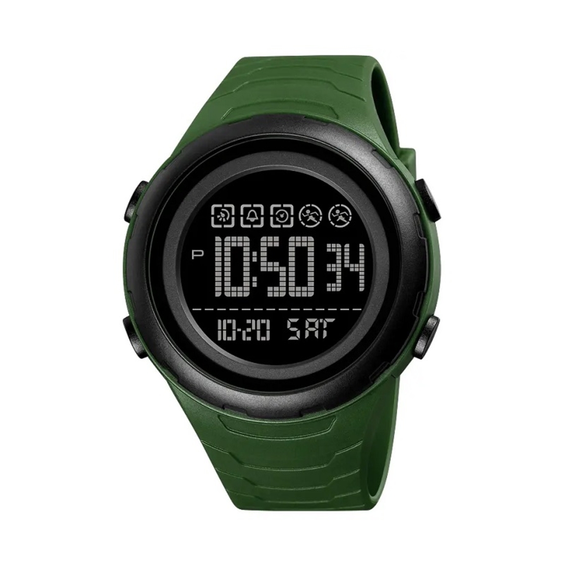 Ceas digital de mână - Skmei - 1674 - Verde/Negru