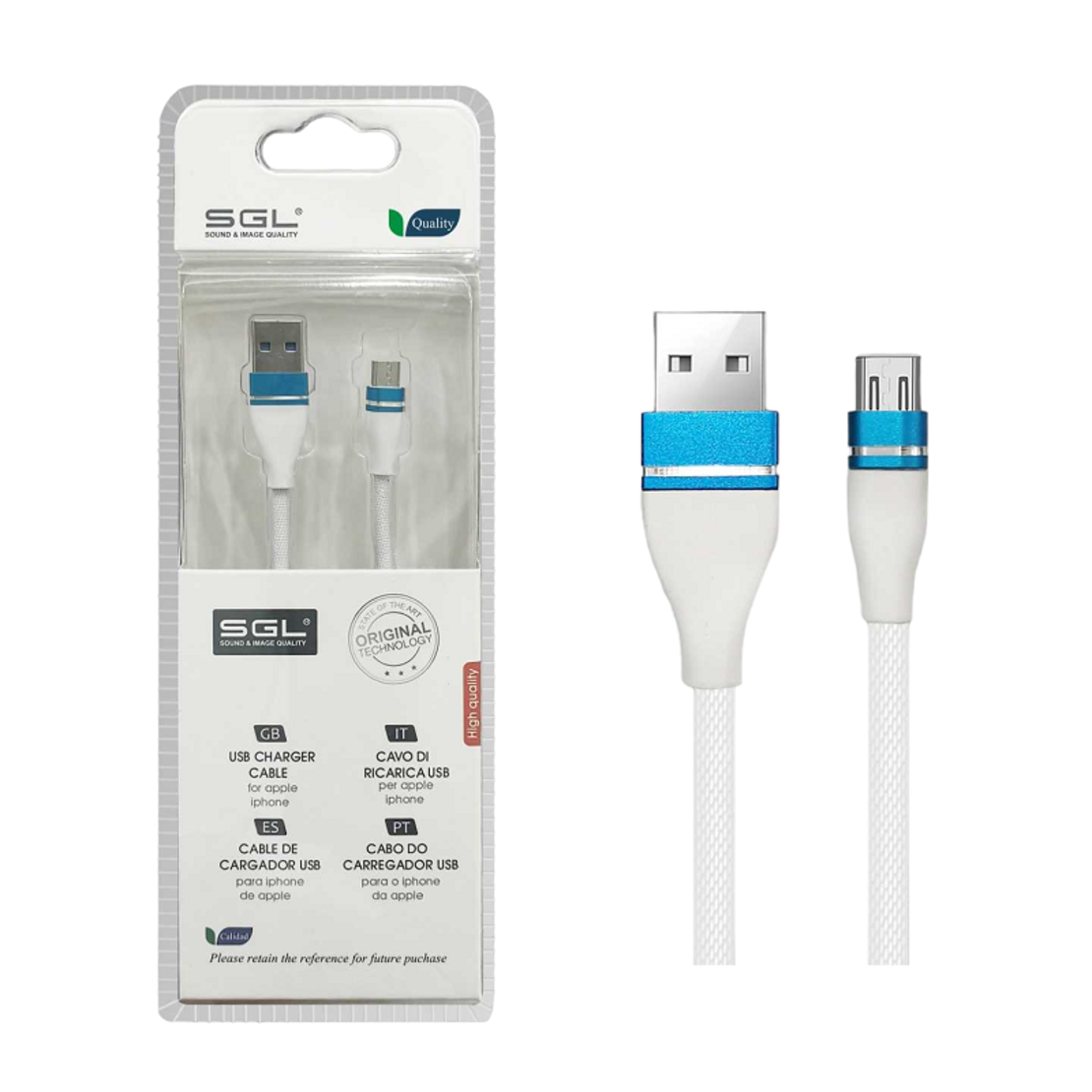 Cablu de încărcare și date - Micro USB - Încărcare rapidă - FB13 - 1m - 099255