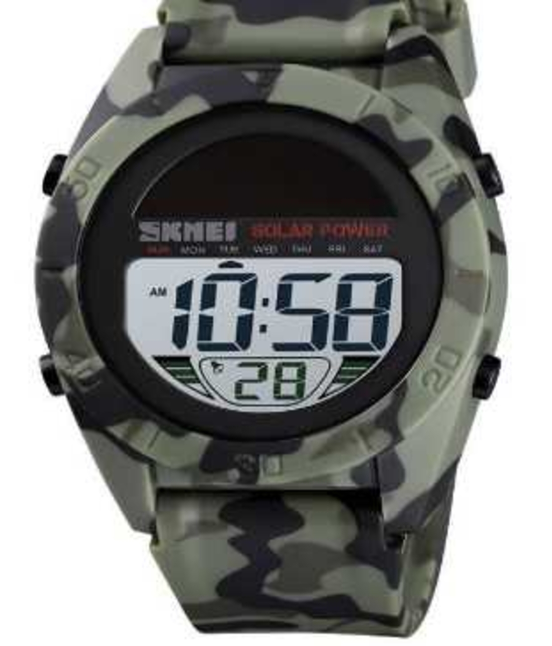 Ceas de mână digitală - Skmei - 1592 - Verde militar