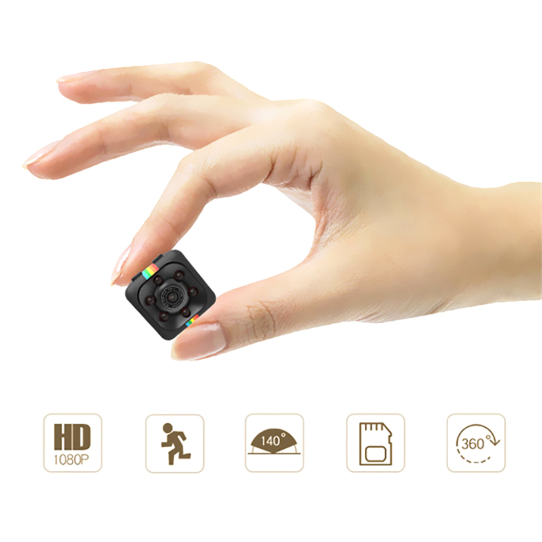 Cameră mini dronă - Full HD - SQ11 - 880776