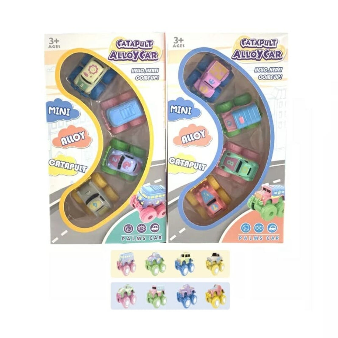 Set carucioare colorate - RD001-2 - 543543