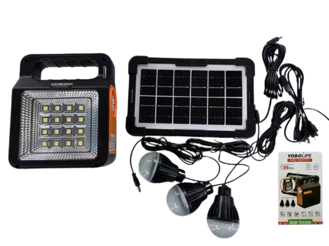 Sistem de iluminat solar alimentat cu baterii - 3609 - 291806
