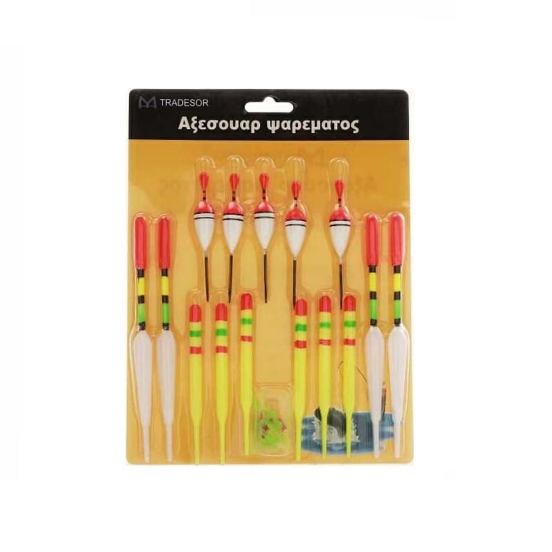 Set plutitoare de pescuit - 15 buc - 30229