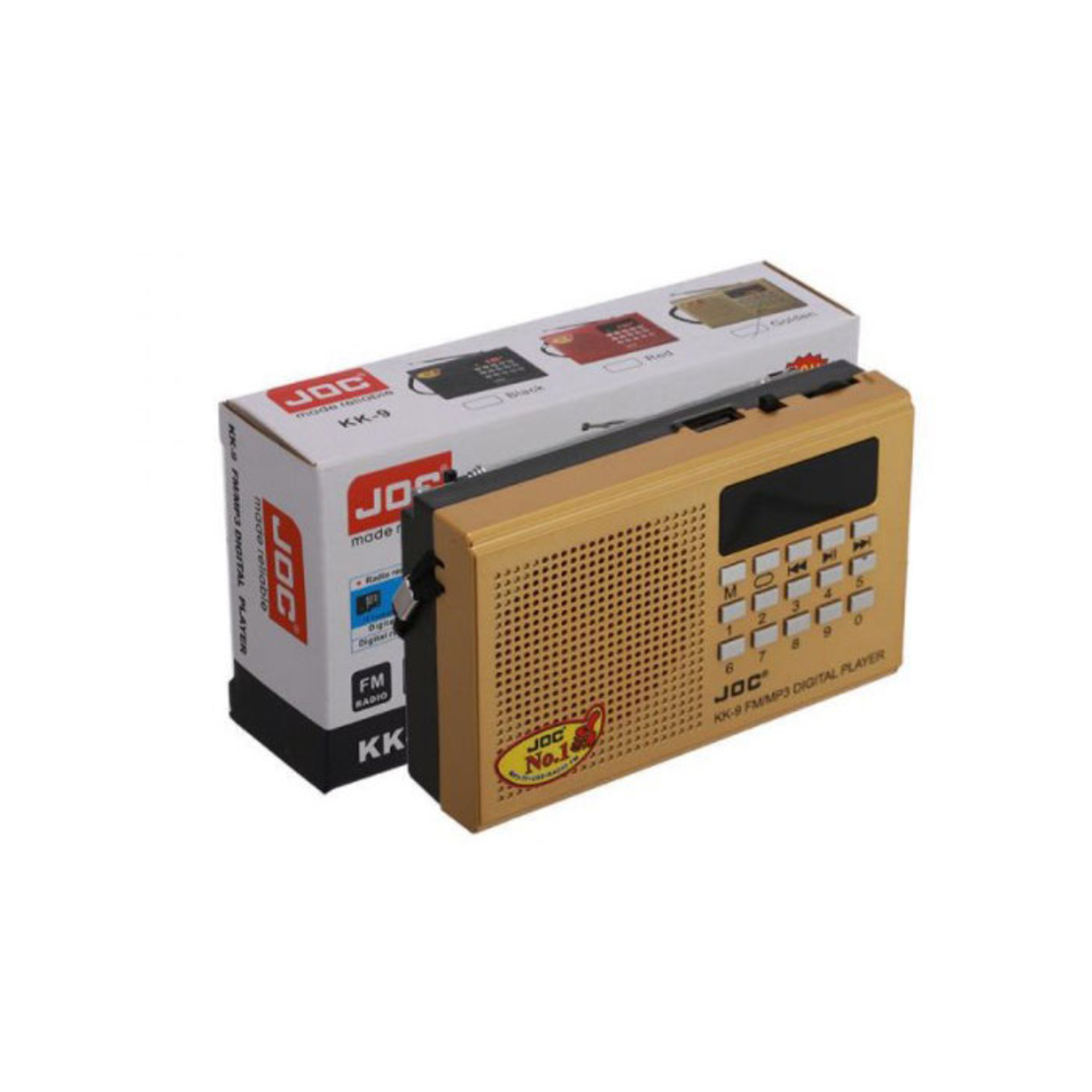 Radio fără fir - JOC-KK-9 - 800090 - Aur