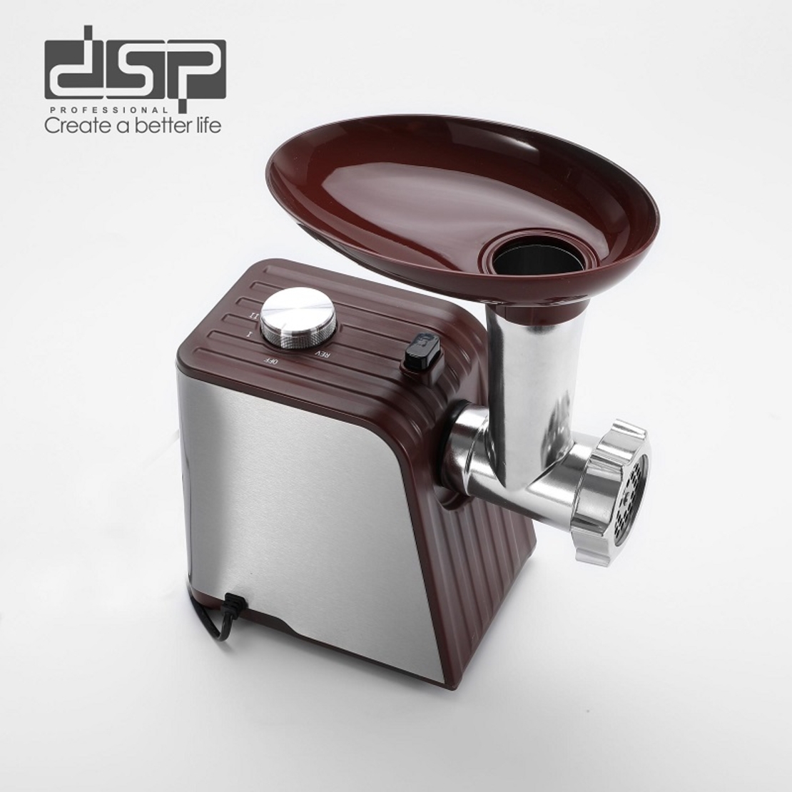 Mașină de tocat și tăiat alimente electrice - 9 în 1 - KM5067 - DSP - 617727