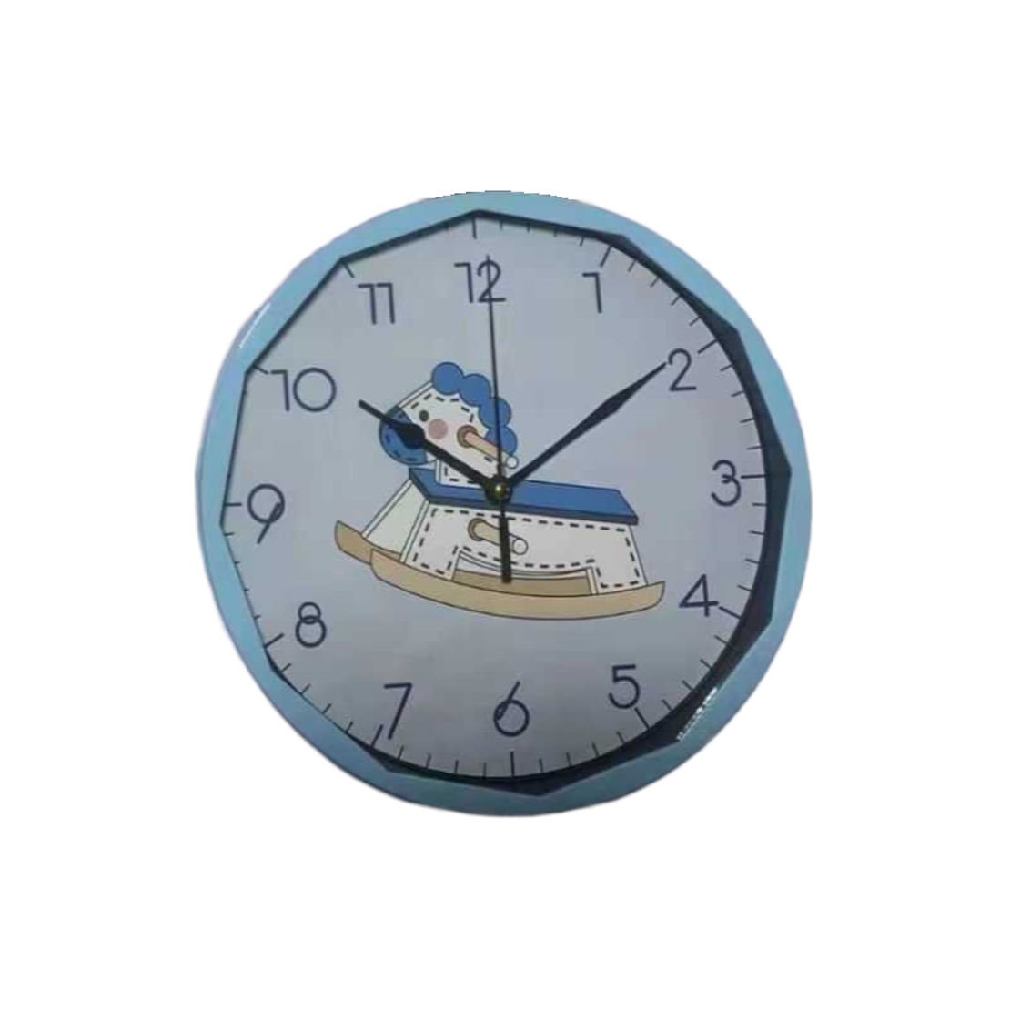 Ceas de perete pentru copii - XH-6628 - 166283 - Albastru