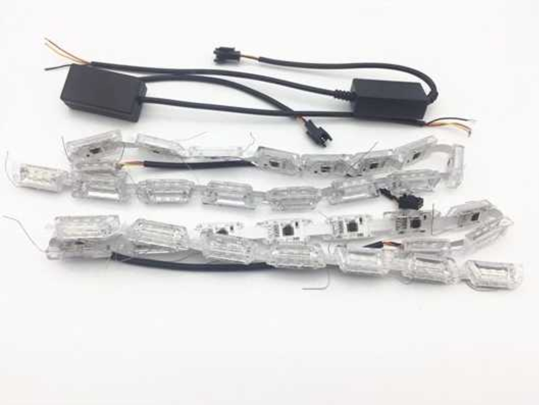 Lumini de zi cu LED pentru masina - 1107401A/15 - 110282