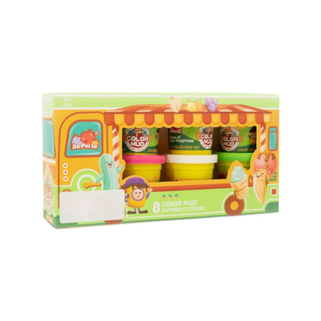 Set cu plastilina - 8 culori - 5838-104A - 310423