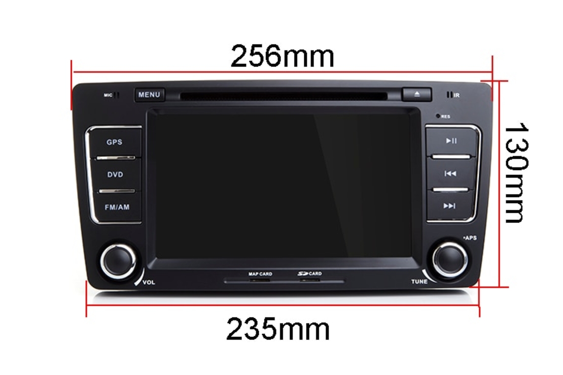 Sistem audio auto 2DIN - Skoda Octavia - 8305 - Android - 000965