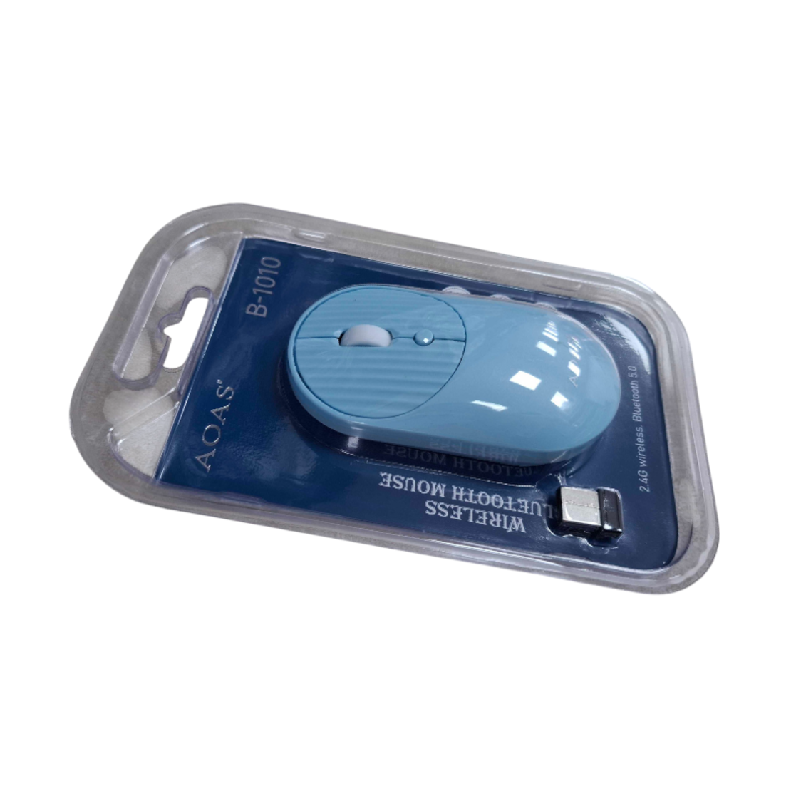 Mouse fără fir - B1010 - AOAS - 654863 - Albastru