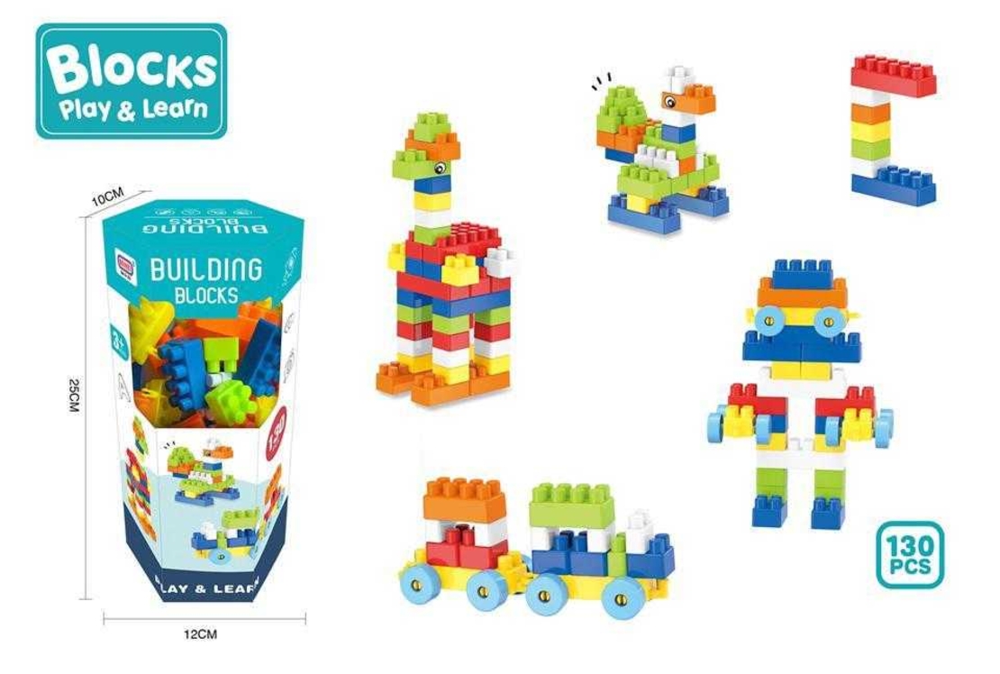 Set de constructii copii din 130 piese - 6697-5 - 493382