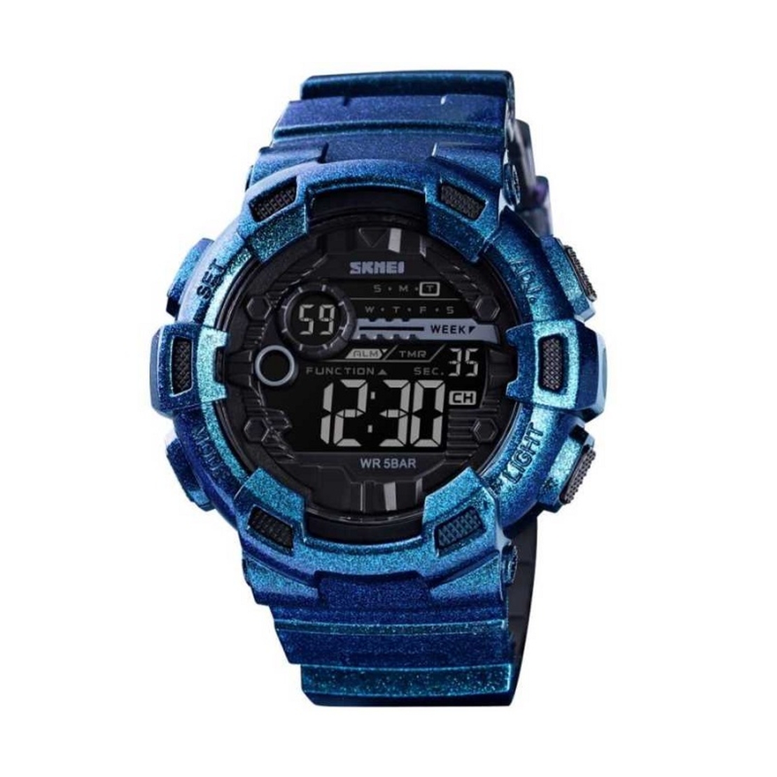Ceas digital de mână - Skmei - 1243 - Albastru