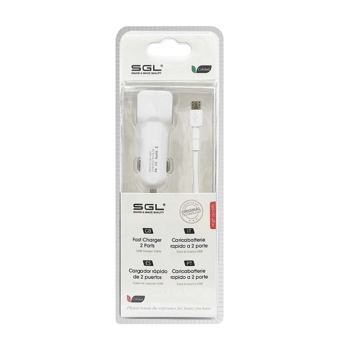 Incarcator auto - Micro USB - 1m - V8-D13 - 110206