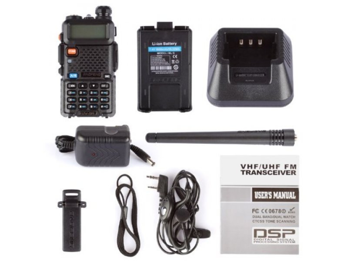 Transmițător portabil - UHF/VHF - 5.8W - UV-5R - Baofeng - 463005