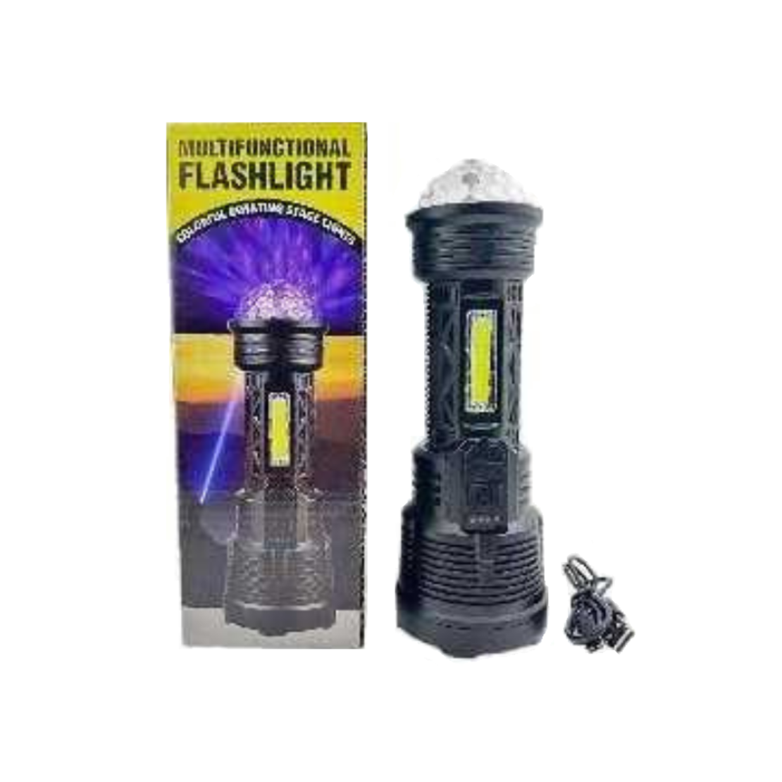 Lanterna LED reincarcabila cu proiector - SD00001 - 374462