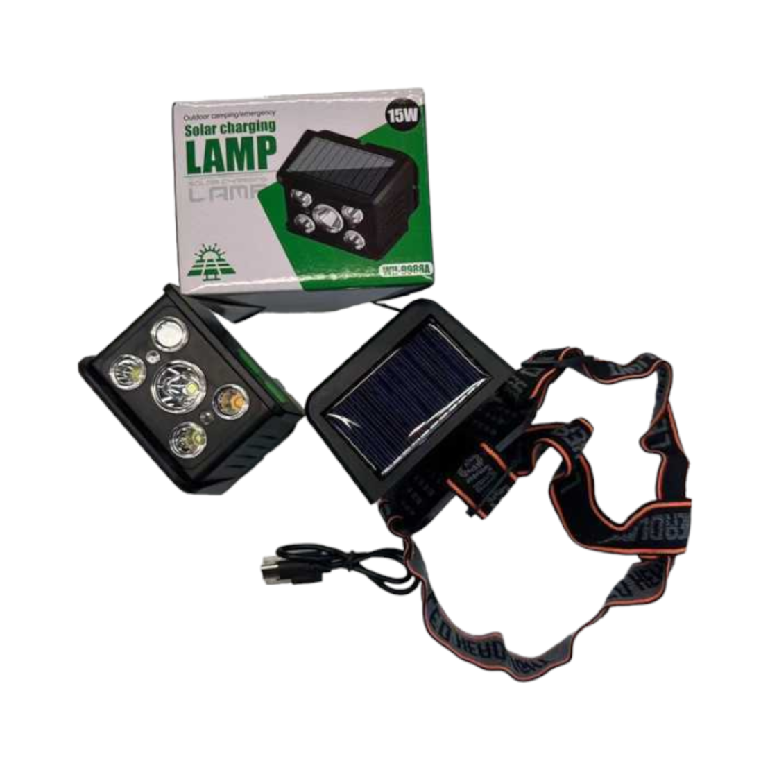 Far LED cu panou solar - FA-9988A - 460021