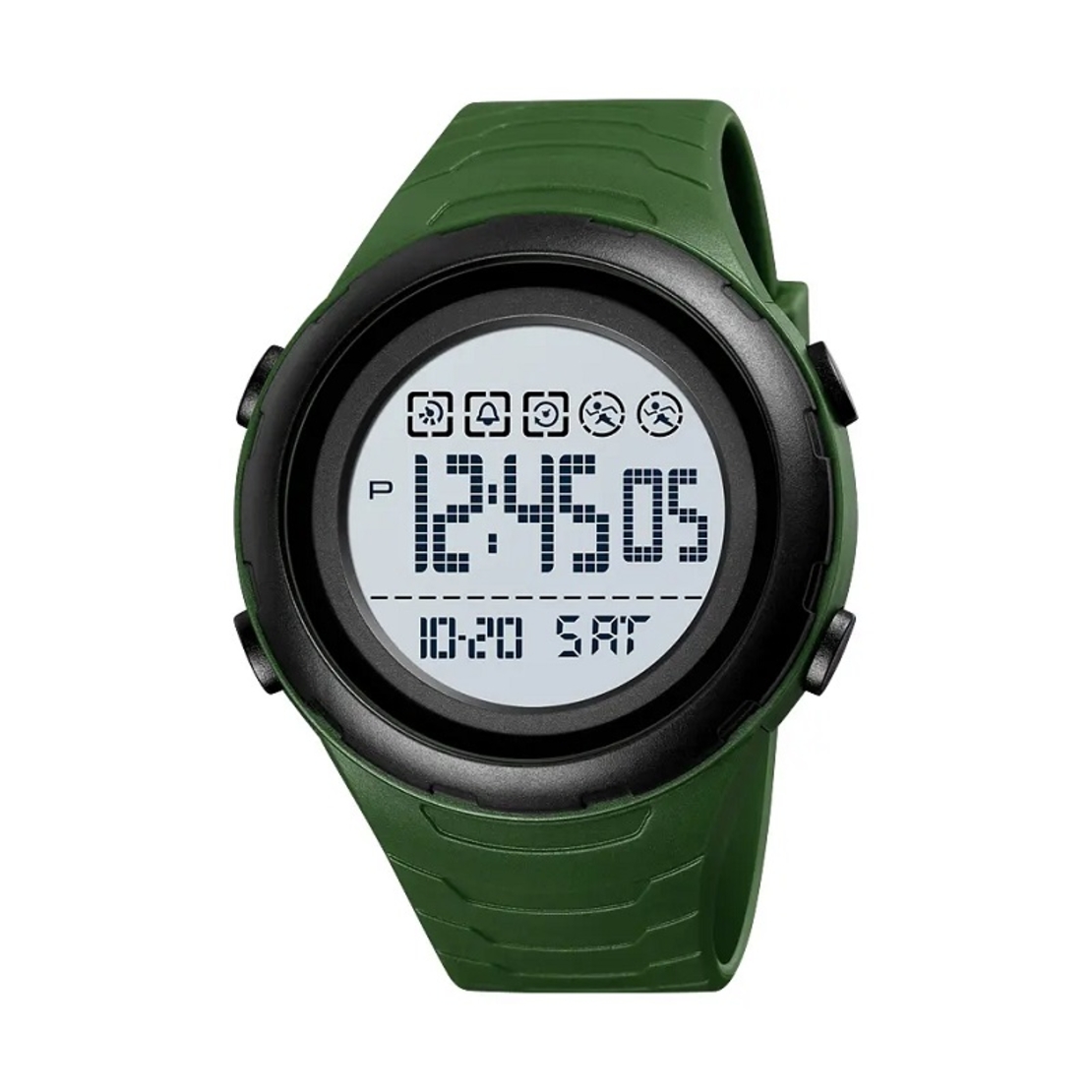 Ceas digital de mână - Skmei - 1674 - Verde/Alb