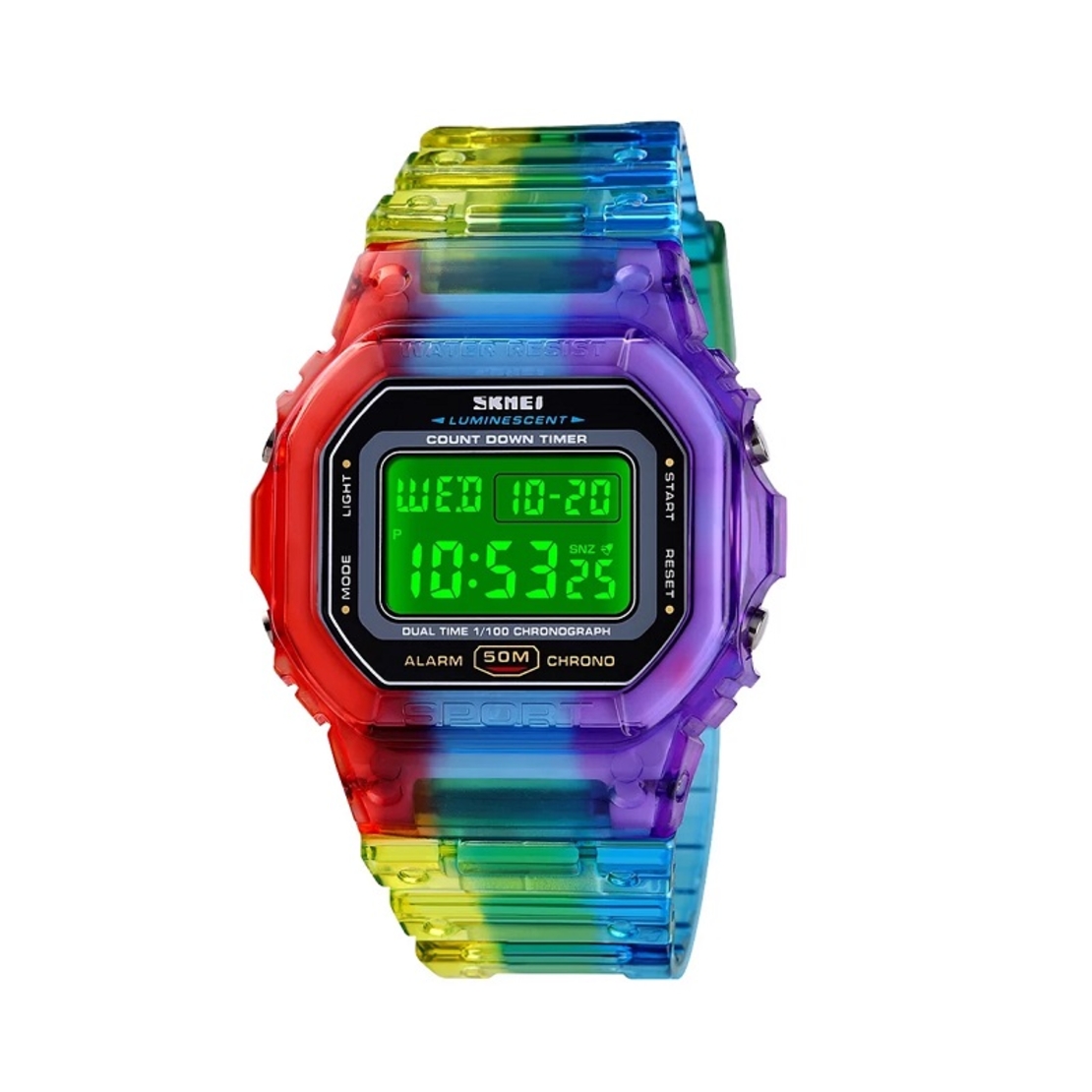 Ceas digital de mână - Skmei - 1622 - Multicolor