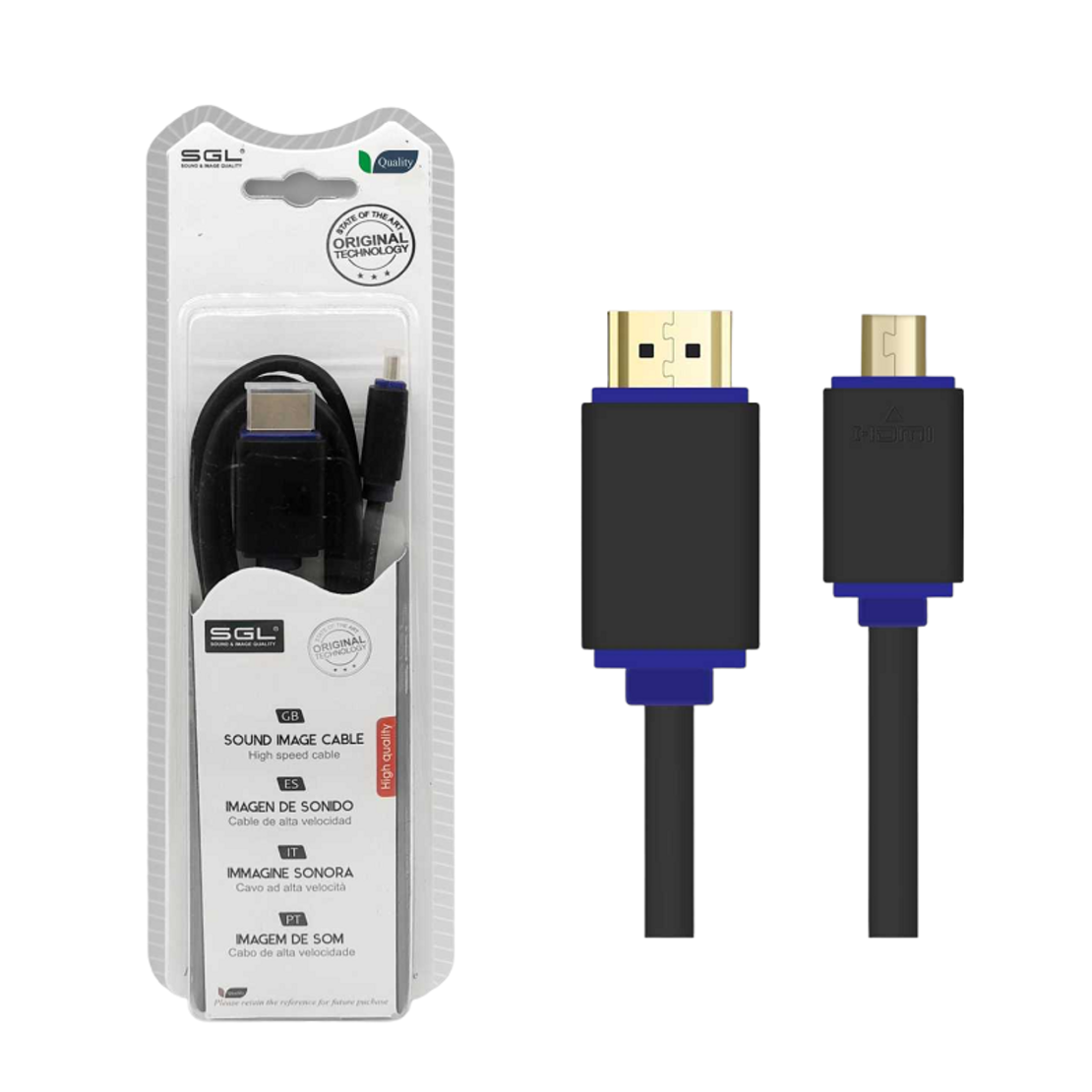 Cablu HDMI la Micro HDMI - A1592S - 3m - 095554