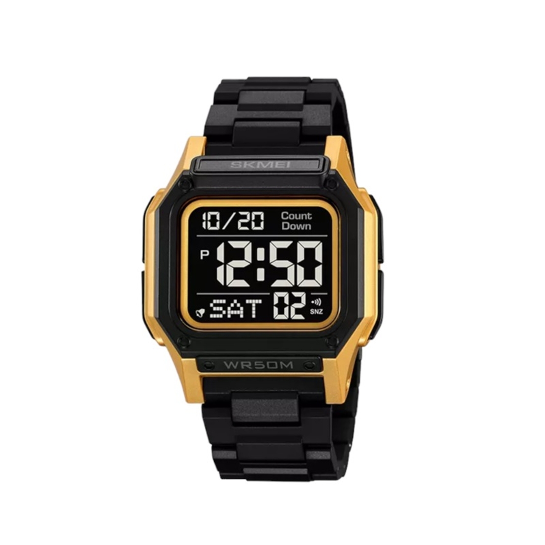 Ceas digital de mână - Skmei - 2264 - Negru/Auriu