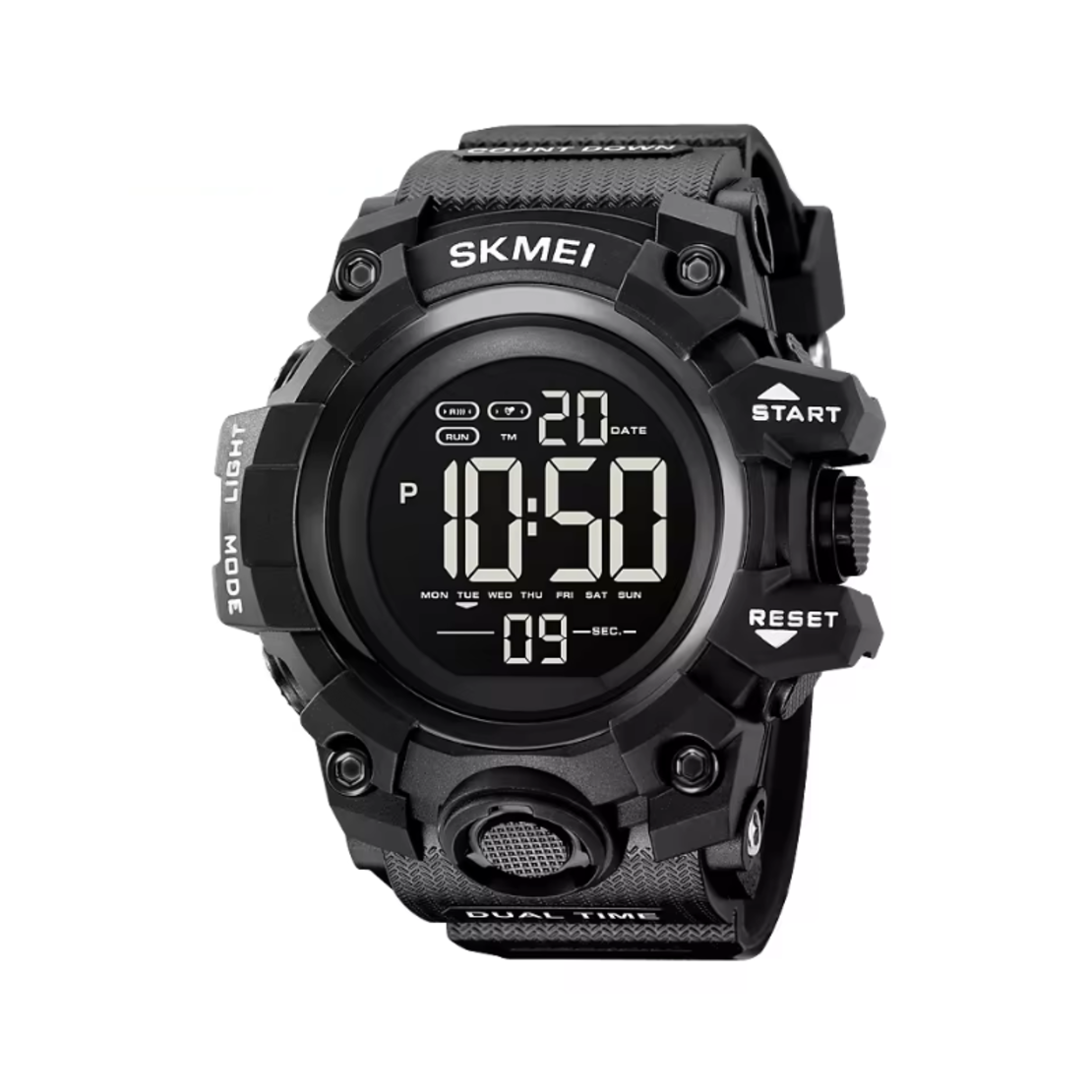 Ceas digital de mână - Skmei - 2140 - Negru