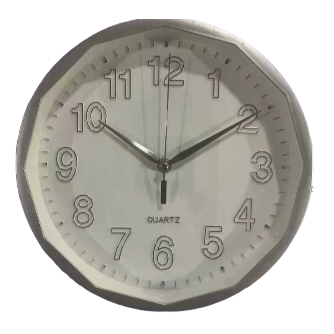 Ceas de perete - XH -8609 - 186090 - argintiu