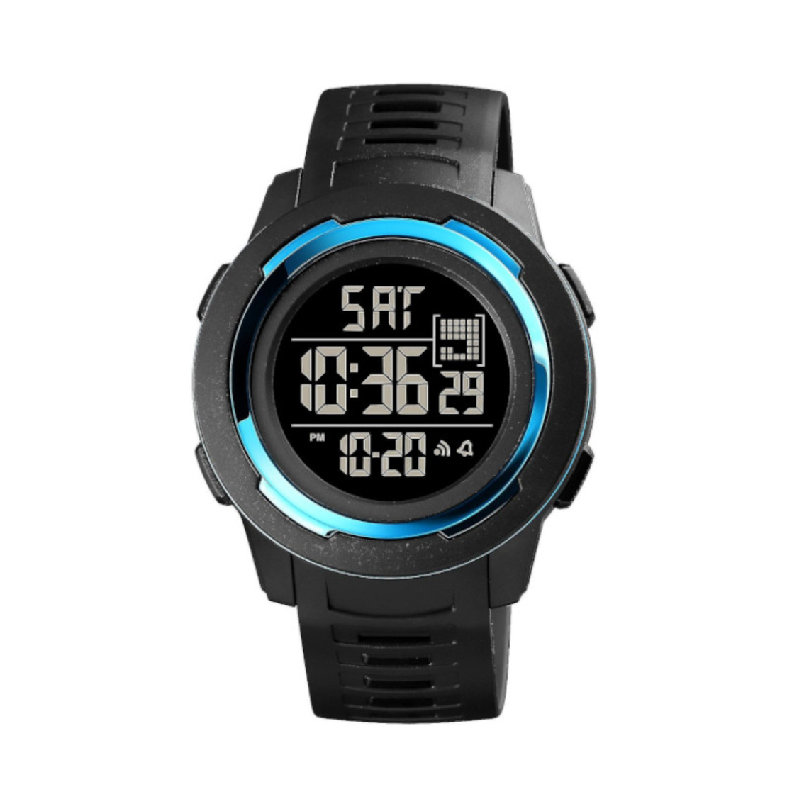 Ceas digital de mână - Skmei - 1731 - Albastru/Negru