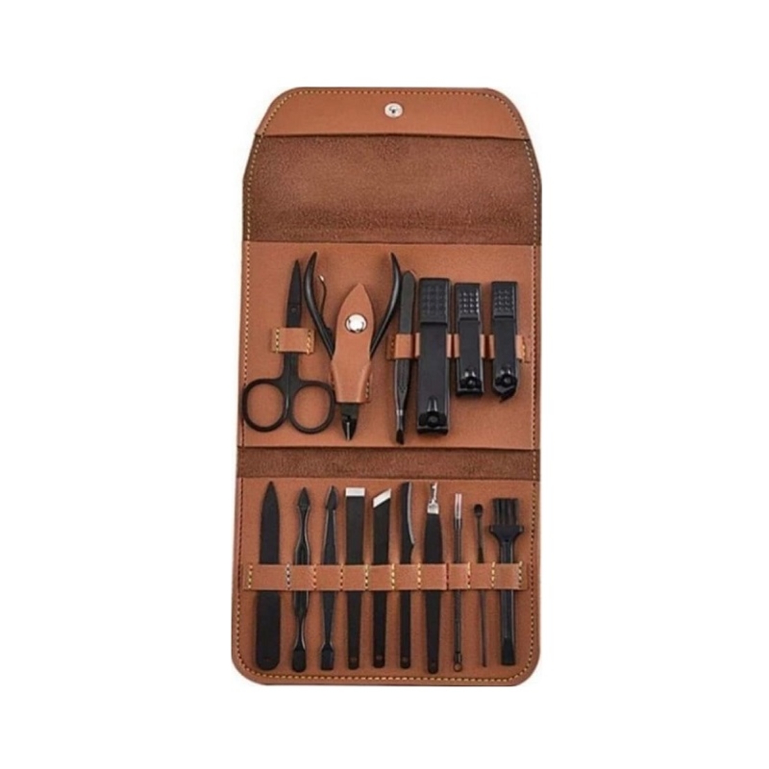 Set de îngrijire a unghiilor cu husă - 1018 - 16 buc - 739006