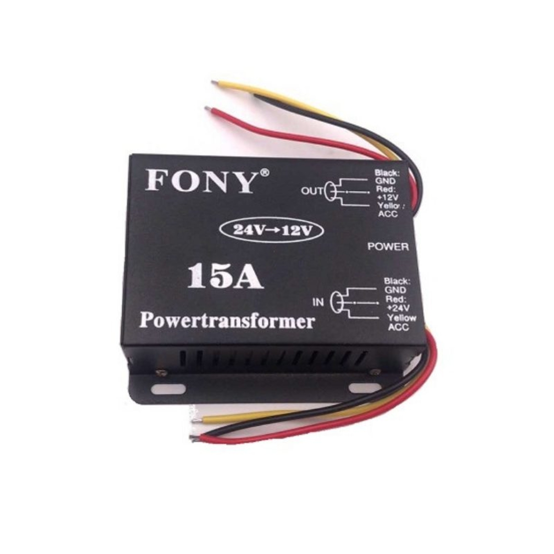 Convertor vehicul - 24V - 12V - 15A - 000477