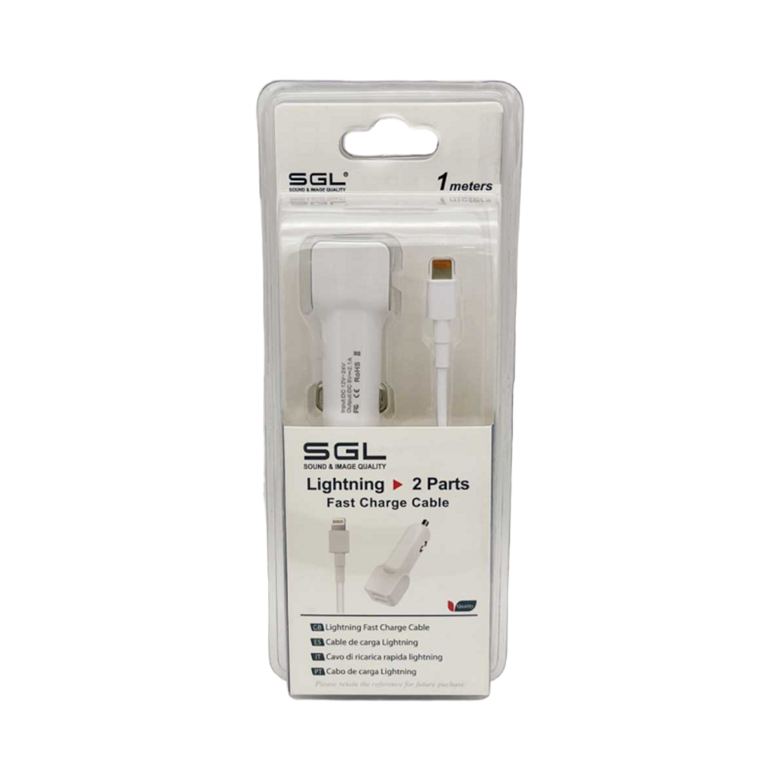 Incarcator bricheta auto - Incarcare rapida - D5-V2 - 1m - 099675