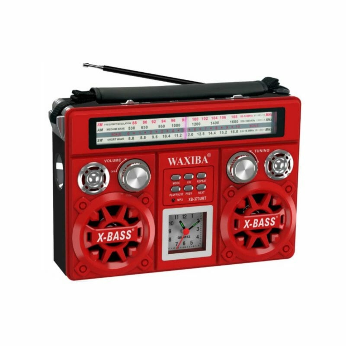 Radio fără fir - XB373BT - Waxiba - 003736 - Roșu