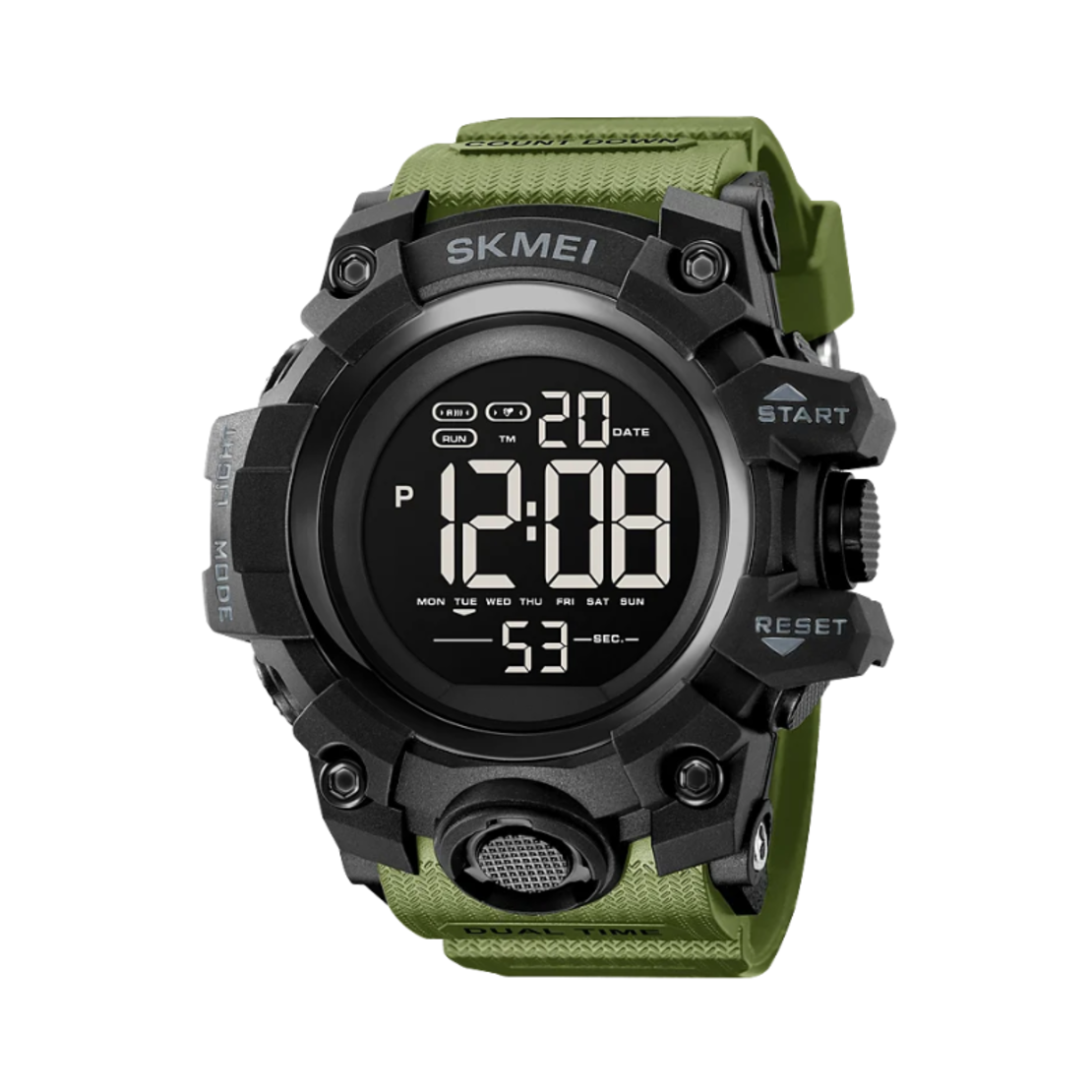 Ceas digital de mână - Skmei - 2140 - Verde