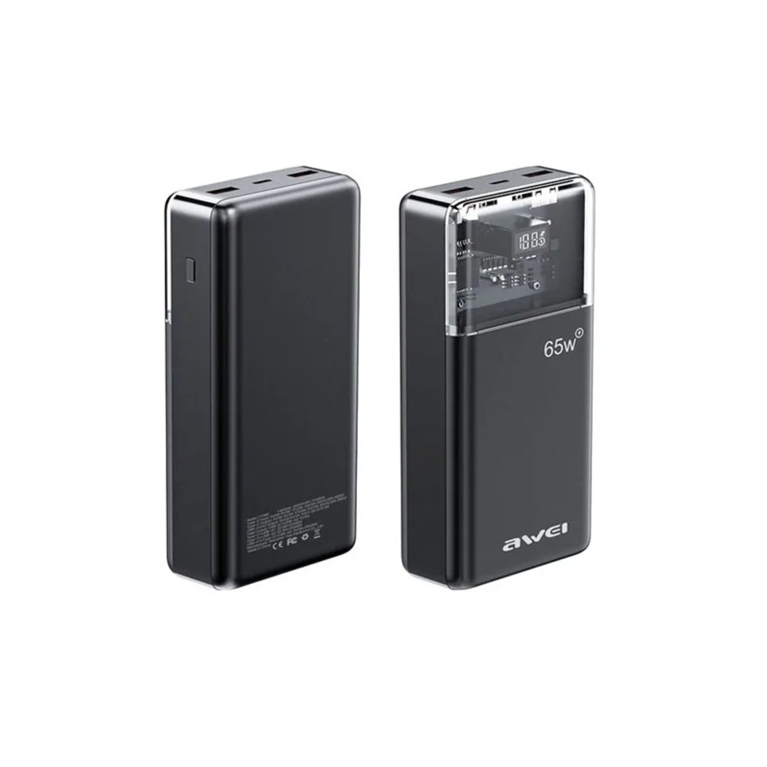 Baterie externa - P109K - 30.000mah - PD 65W - AWEI - 006859