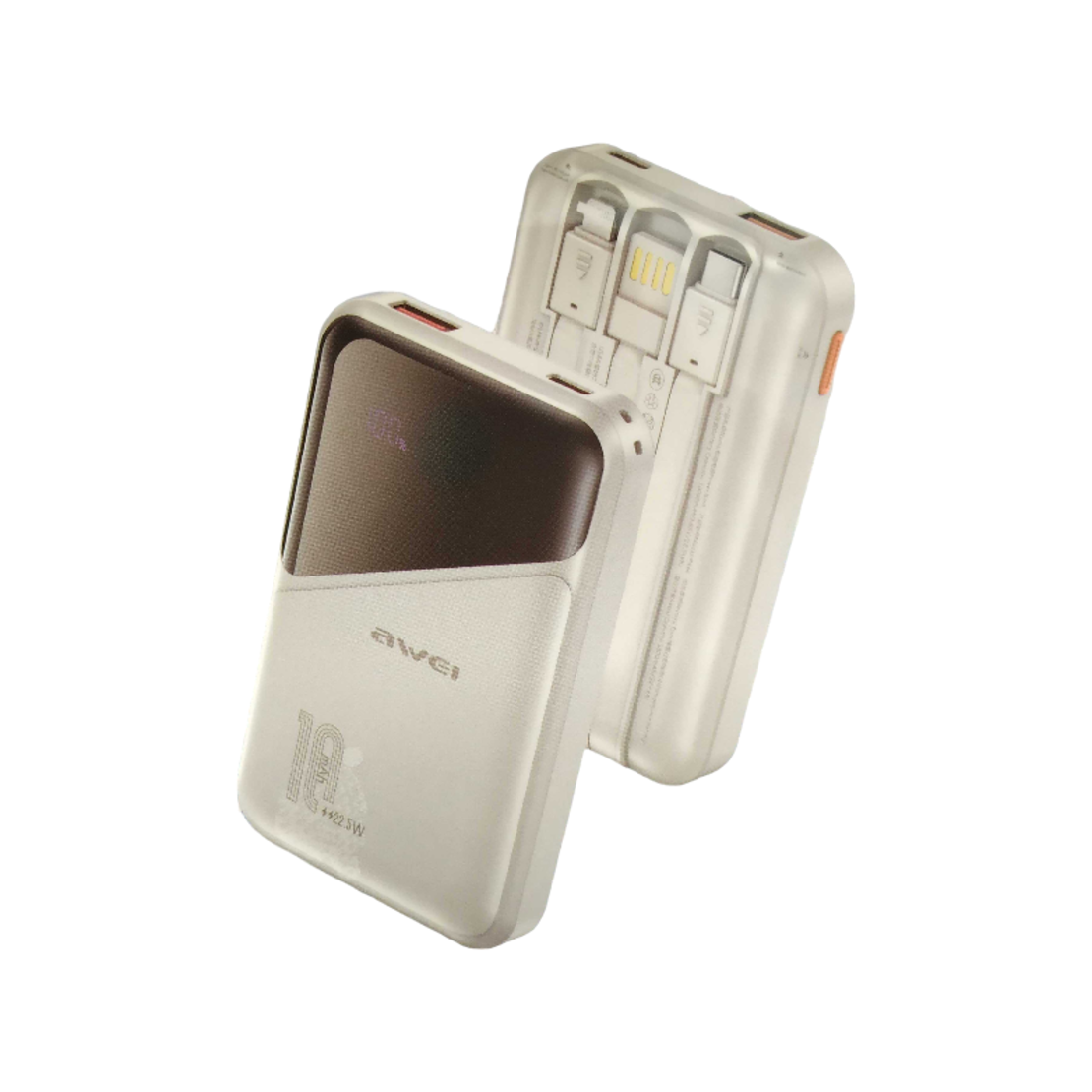 Baterie externă - P64K - 10.000mah - 22.5W - AWEI - 012904 - Alb