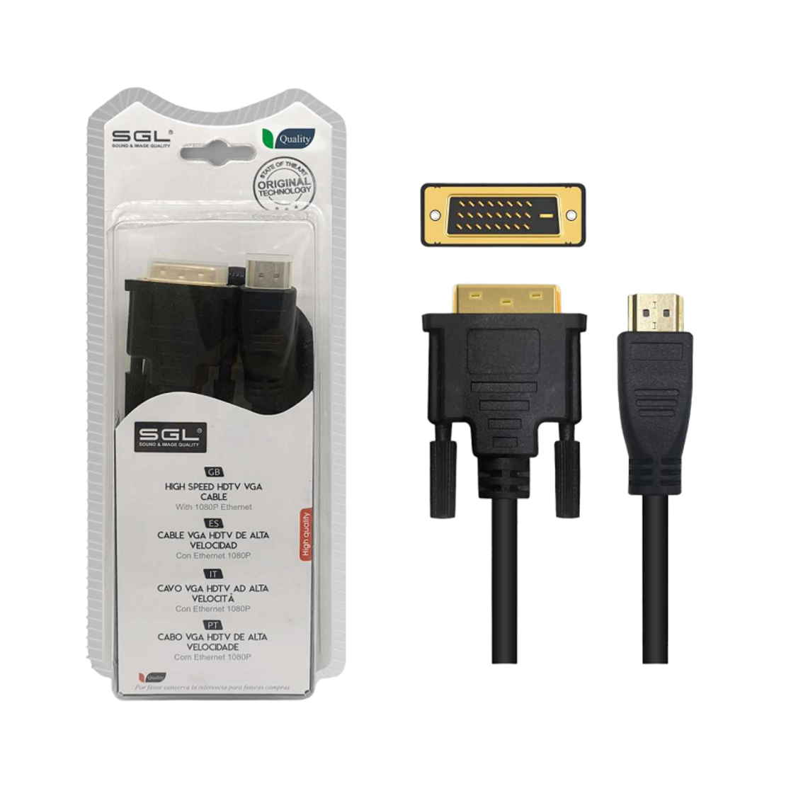 Cablu DVI la HDMI - 1595 - 3m - 094991