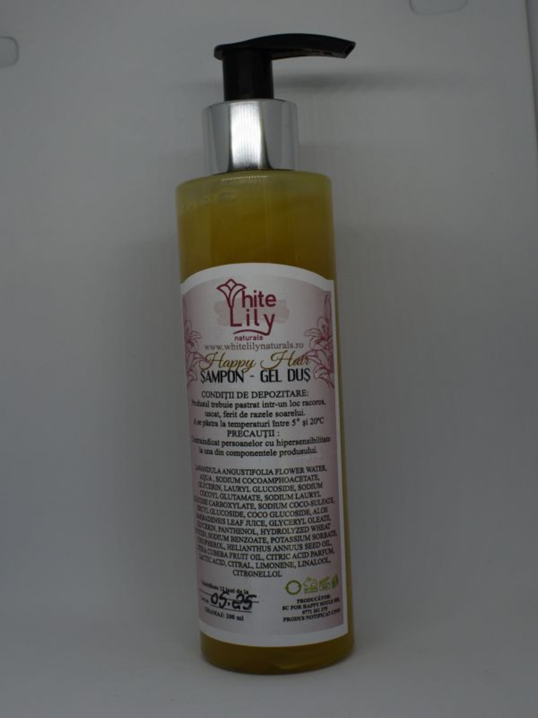 GEL DUS/SAMPON “Happy Body”