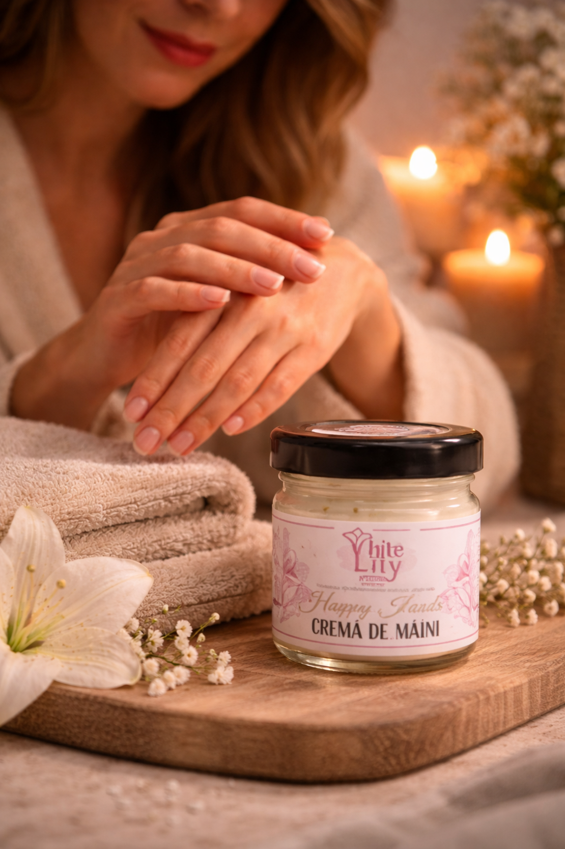 Cremă naturală pentru mâini – hidratare intensă și protecție pentru piele sensibilă, fără parabeni