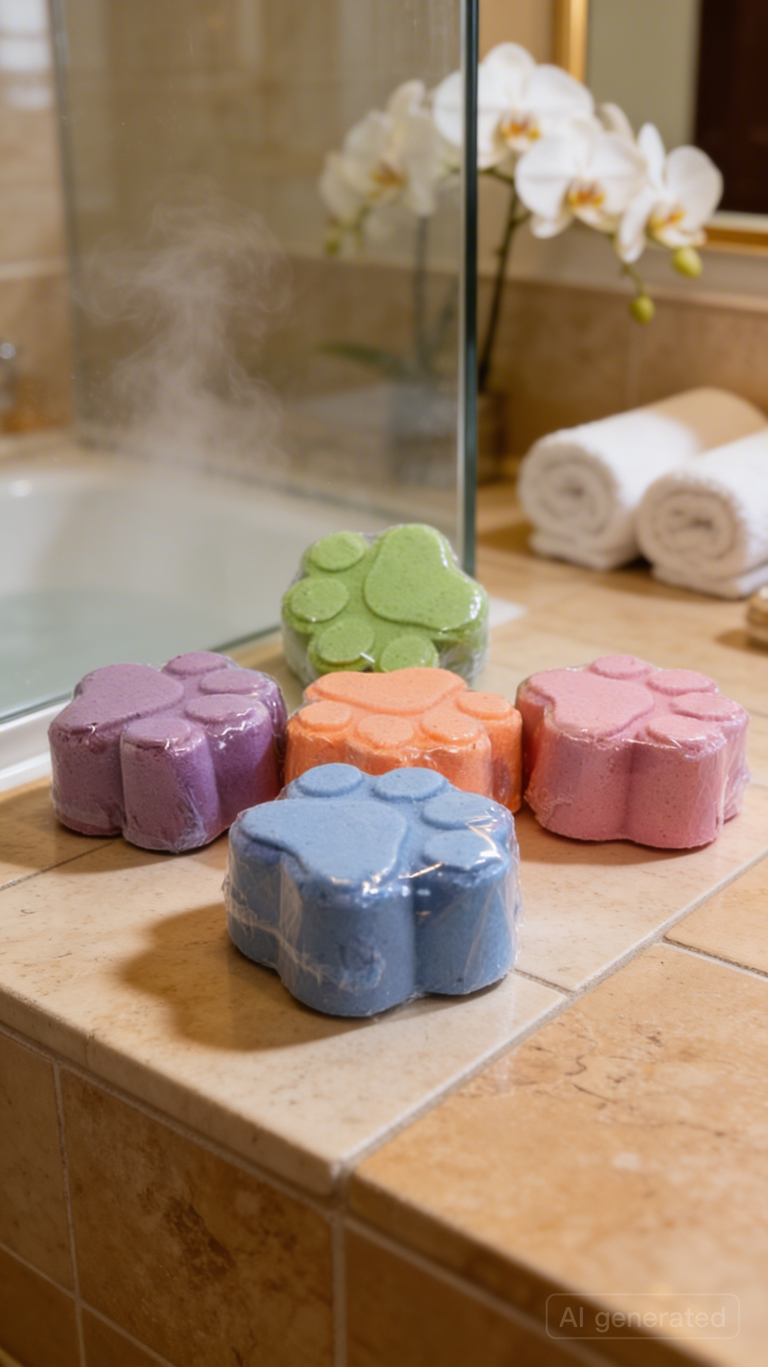 Bombe de baie naturale pentru piele sensibila