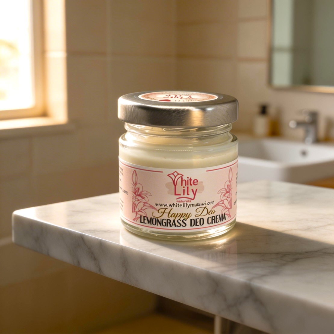 Deodorant natural cremă pentru piele sensibilă, fără aluminiu