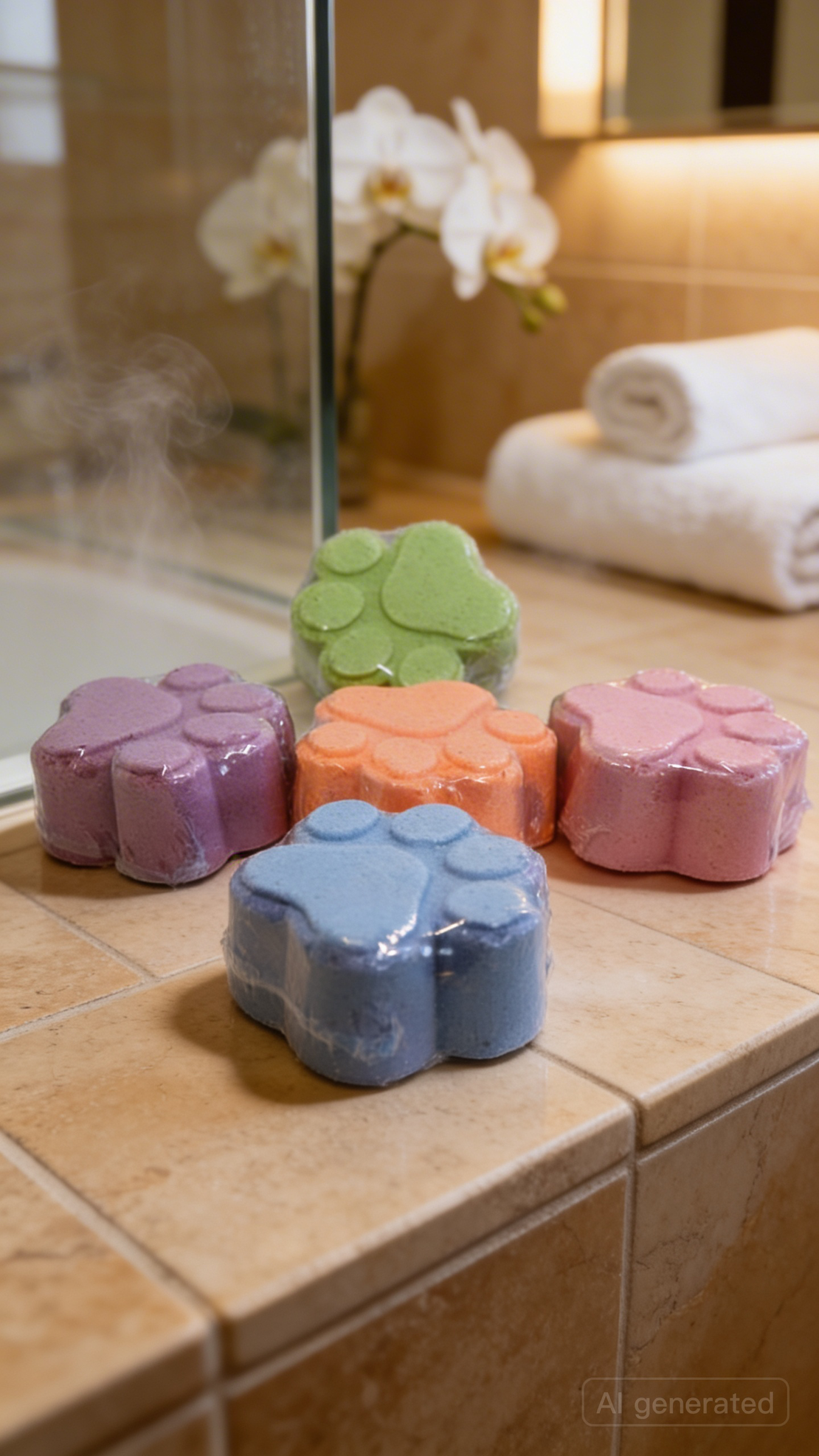 Bombe de baie naturale pentru piele sensibila