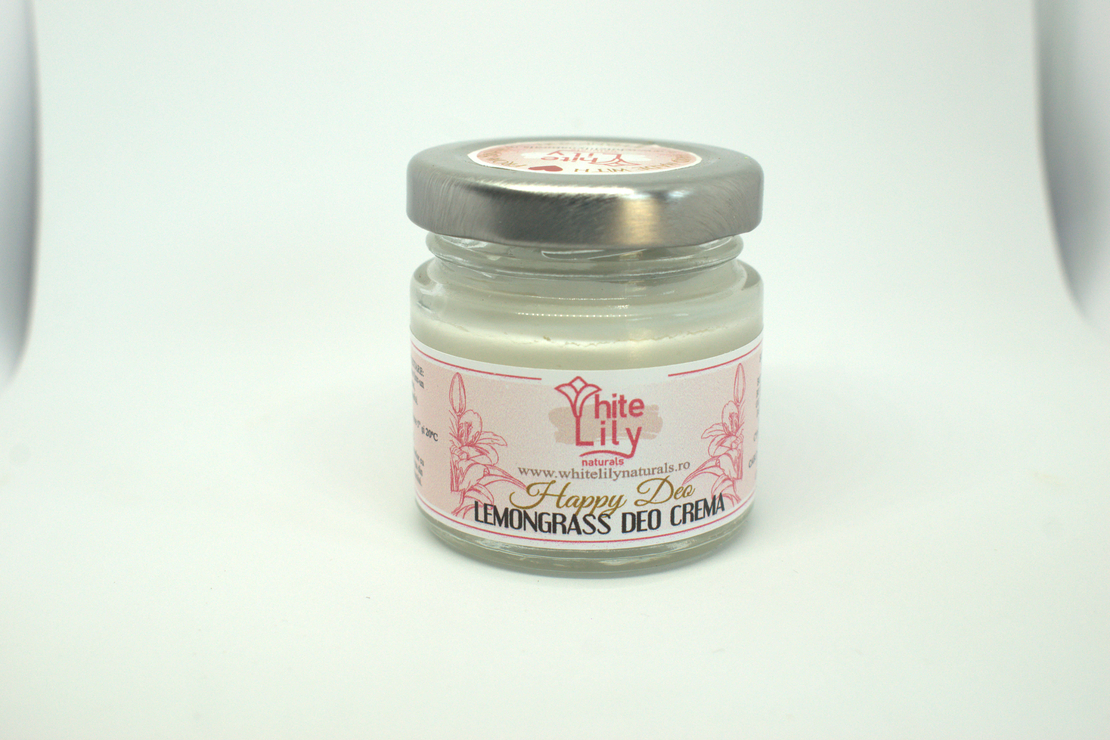 ”Happy Deo” LemonGrass Deodorant Cream