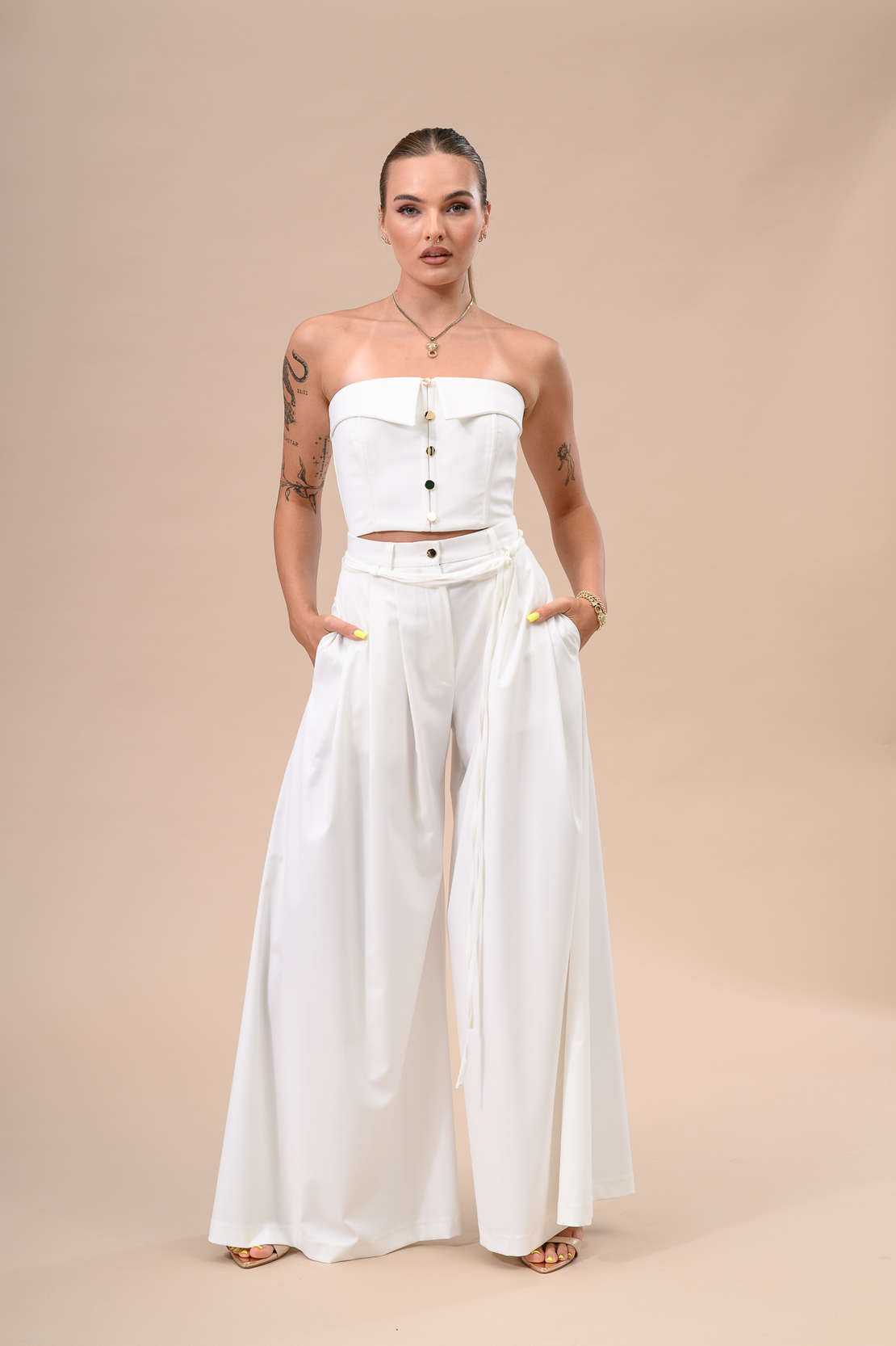 Pantaloni Dama Violeta