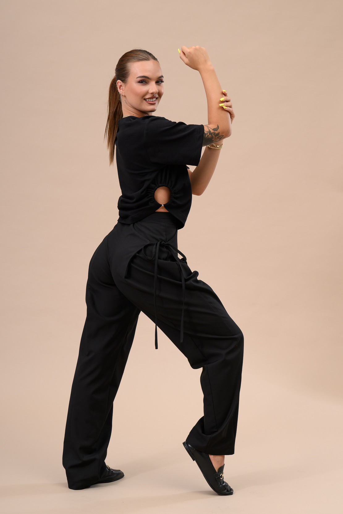 Pantaloni Dama Raven