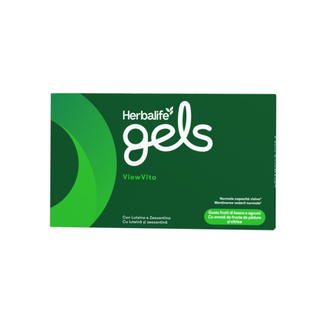 Herbalife Gels ViewVita Aromă de fructe de pădure și citrice 30 de comprimate de gel masticabile