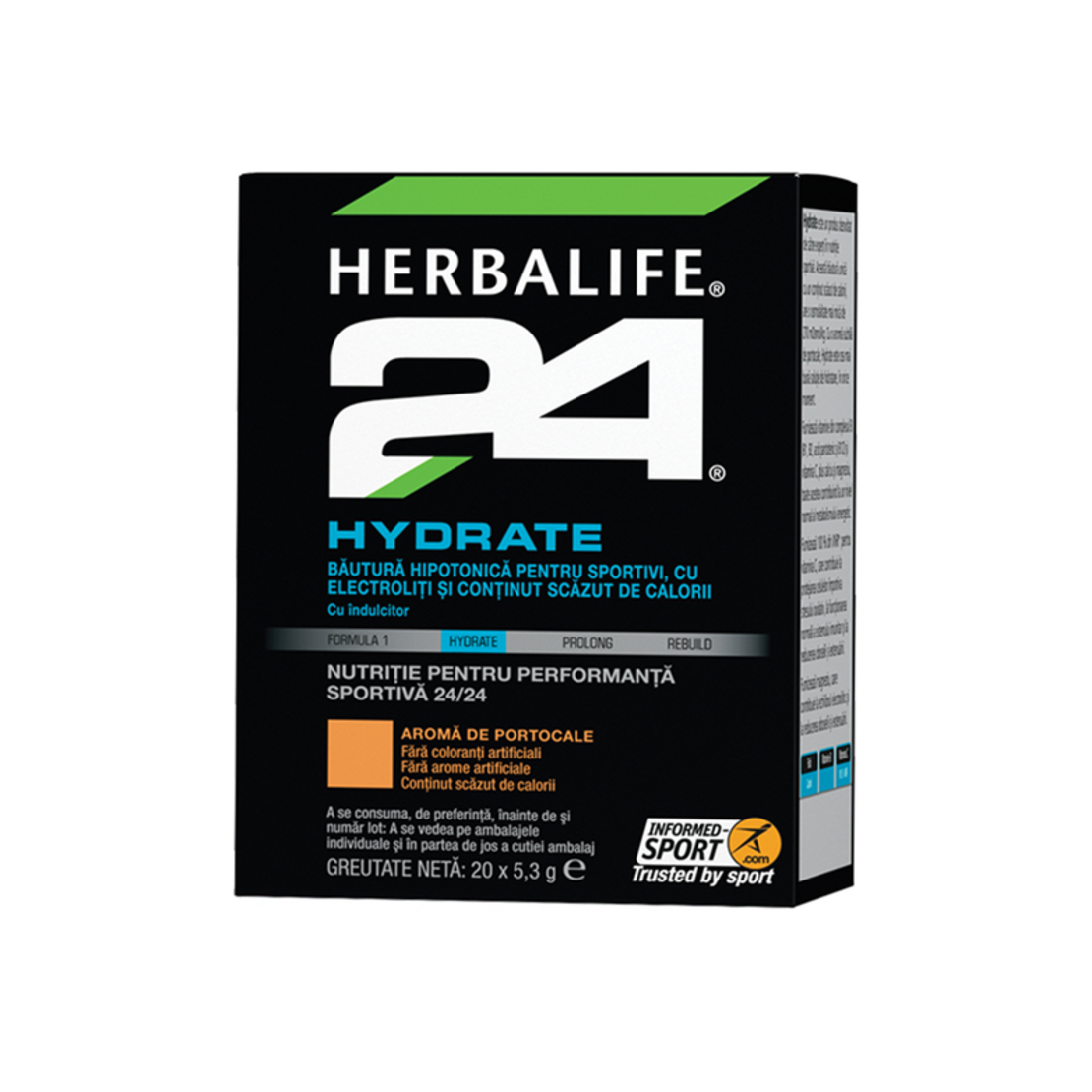 Herbalife24 Hydrate aromă de portocale 20 de pliculețe